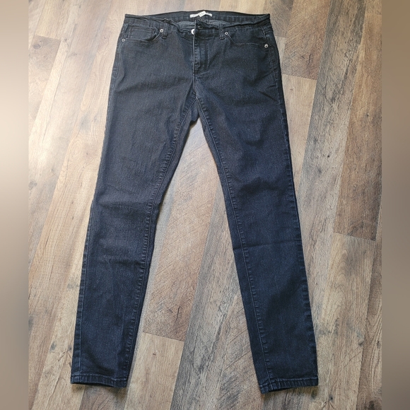 Forever 21 Denim Women's Black Jeans Size 29 - Picture 2 of 7